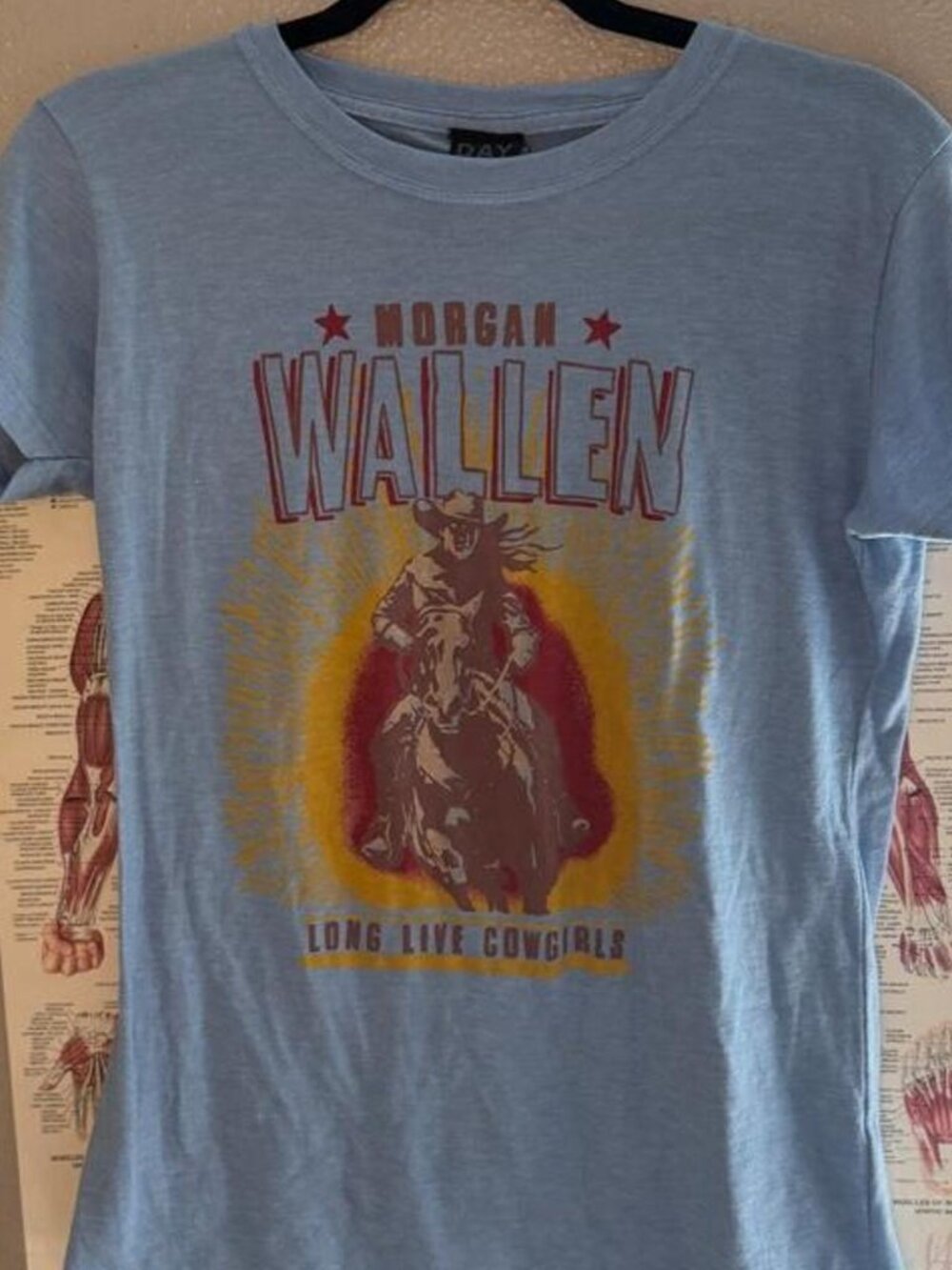 Morgan Wallen "Long Live Cowgirls" graphic t-shirt
